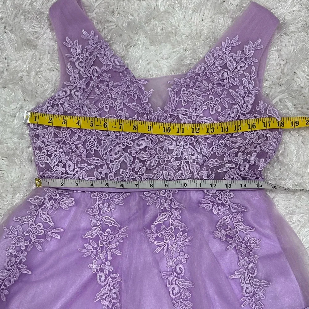 NWOT 💜 Lilac Lavender Gown/Dress - Picture 16 of 17